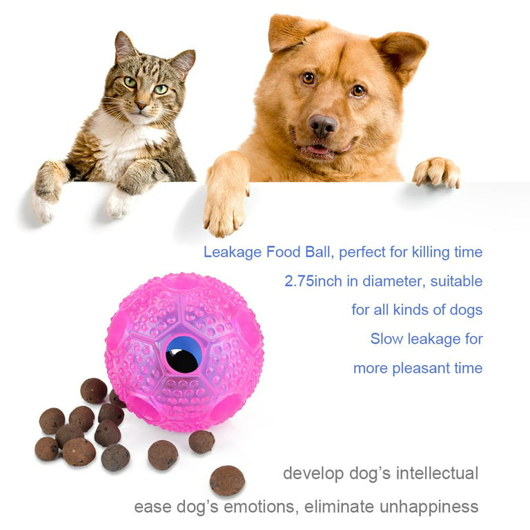 Topcobe Interactive Dog Toy, IQ Treat Ball Food-Dispensing Toys