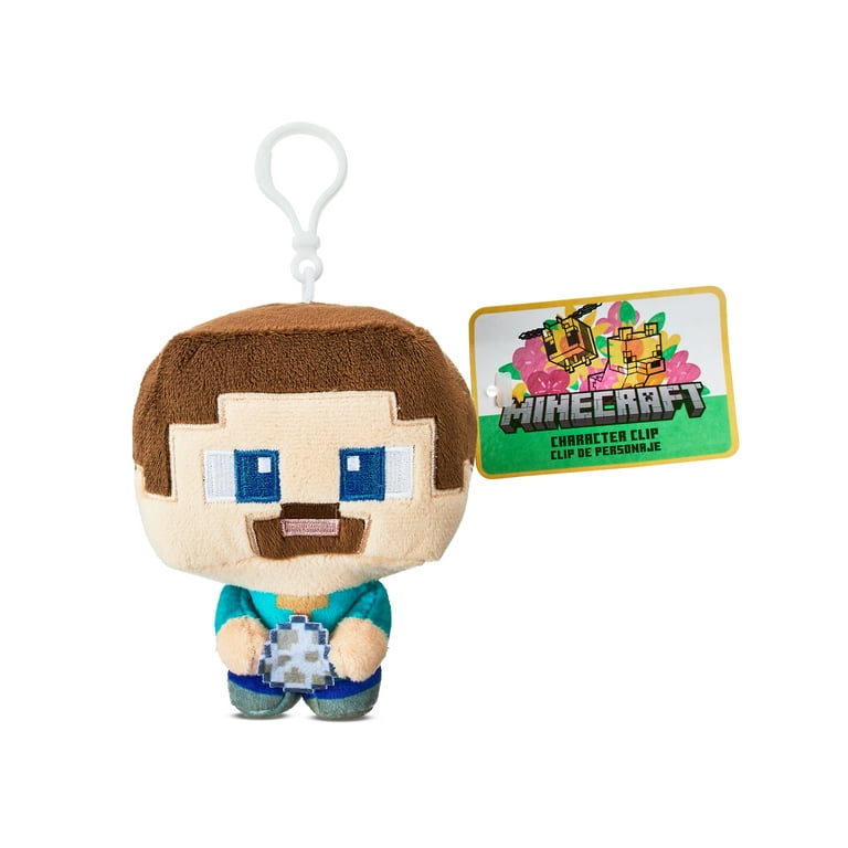 Minecraft, Steve Plush Clip Easter Party Favor by Ruz