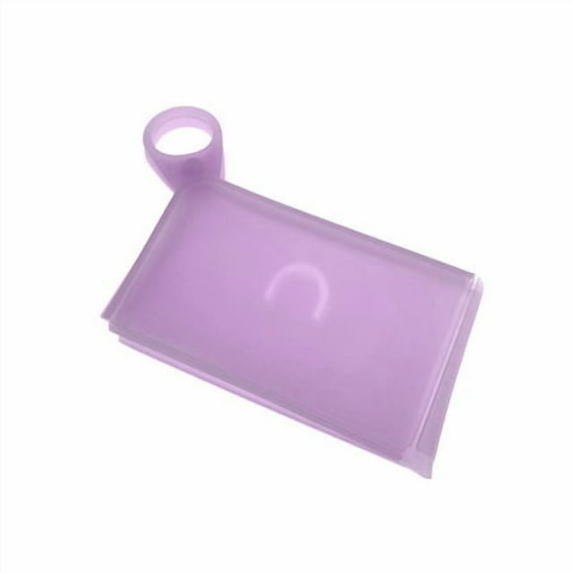 Foldable Face Cover Storage Box Portable Nose Cover Container Silica Gel Mouth Cover Holder Mini Face Cover Organizer