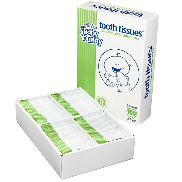 Brilliant Tooth Tissues with Xylitol Bubble Gum Flavor Teeth Wipes