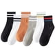 thumbnail image 1 of Calcetines deportivos a rayas para mujer, 6 pares, de Socks Digoon, 1 of 7