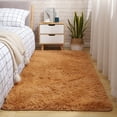 thumbnail image 5 of Alfombra de terciopelo Dormitorio niña sala de estar alfombra suave y esponjosa alfombra antideslizante, 5 of 5