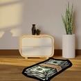 thumbnail image 3 of Jiibva Dollar Bill Rug Money Shaped Carpet Personality Money Rug Dollar Mat Art Floor Mat Decoration for Bedroom, Living Room and Study, 3 of 5