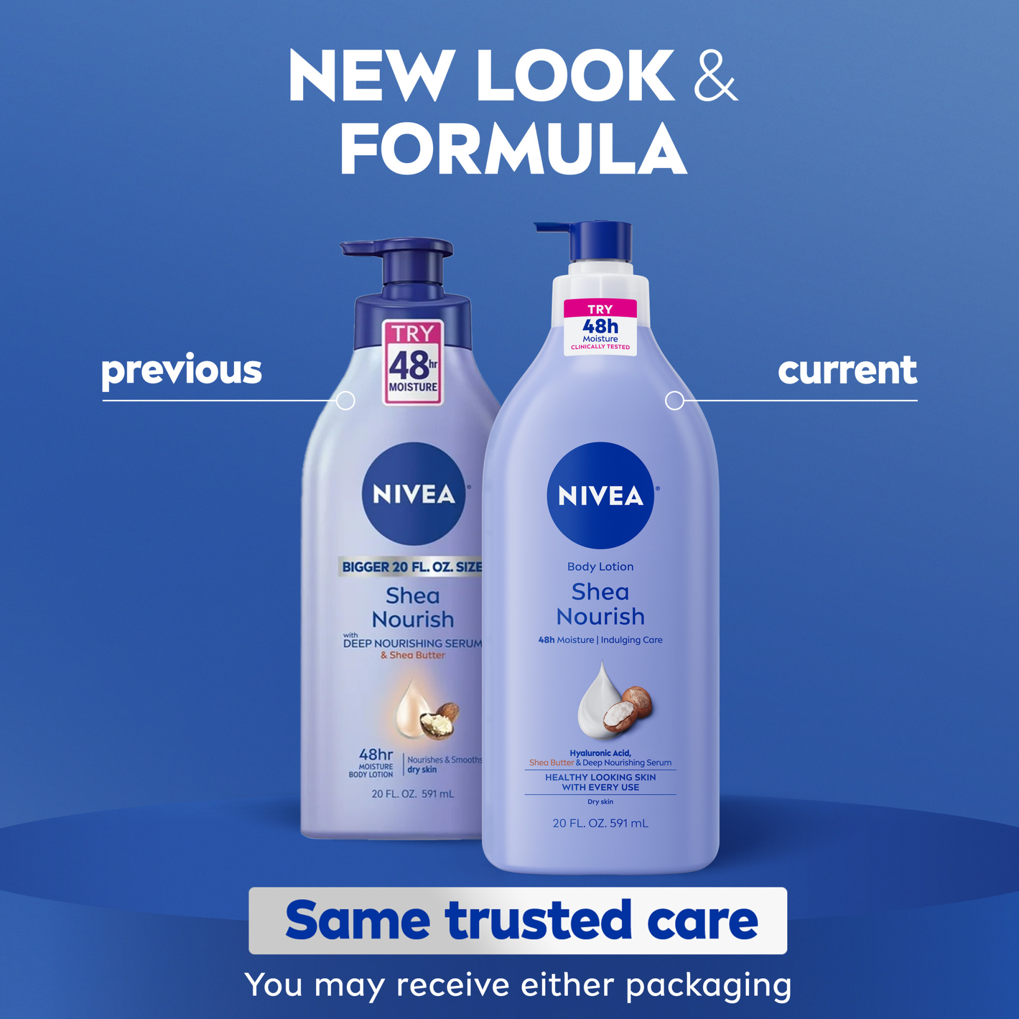 NIVEA Shea Nourish Body Lotion for Dry Skin photo 2