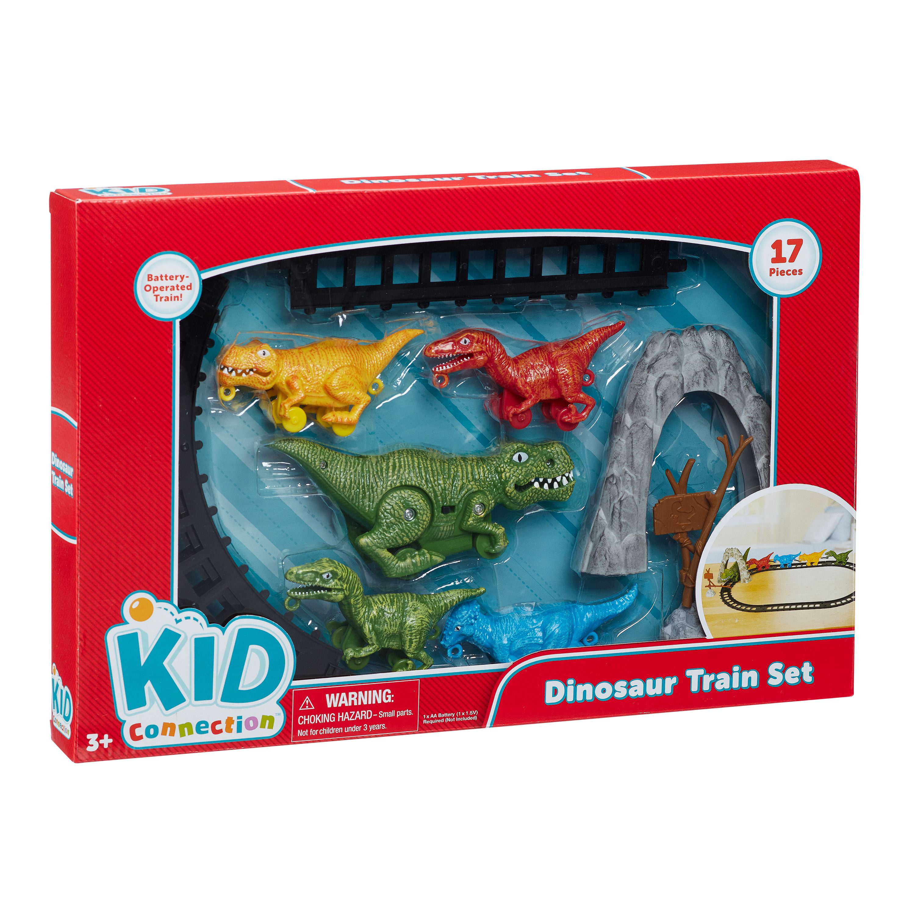 Dinosaur Train Set Ages 3 and up Battery Operated 19 PC Set Kid Connection for sale online 