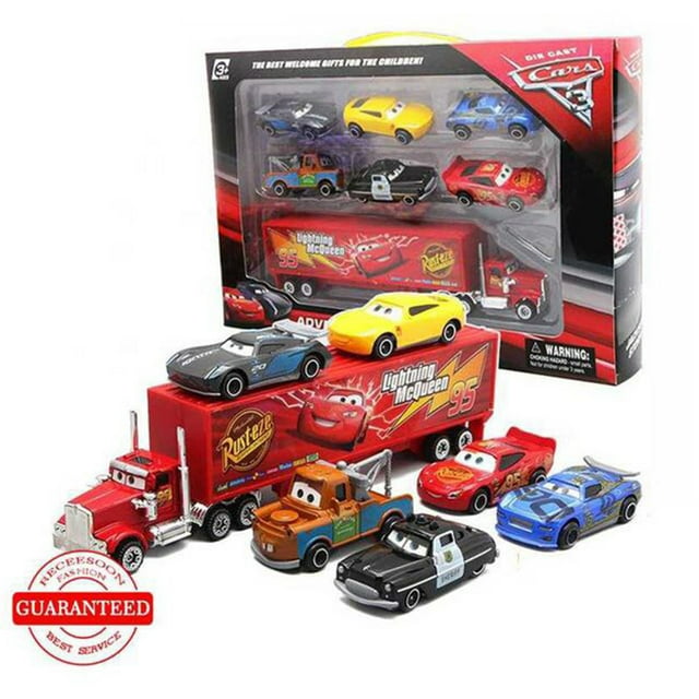 Pixar Cars 2 McQueen Metal Toys Model Car Birthday Gift for Kids Boy