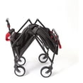 thumbnail image 3 of YSC Folding Beach Wagon – Collapsible Cart with Wheels – Utility Shopping Basket – Everyday Carrying Wagon, 3 of 15