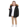 thumbnail image 4 of WenVen Girl's Winter Coat Warm Puffer Jacket Hooded Waterproof Thicken Parka Black 10/12, 4 of 12