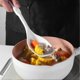 thumbnail image 5 of 2Pcs/Set Large Silicone Cooking Spoon Spatula Kit Non-Stick Slotted Solid Spoon Set Hanging Hole Design Heat-Resistant Spoon Kitchen Utensils, 5 of 5