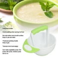 thumbnail image 5 of Ftory Baby Mash Serve Bowl,Baby Food Masher Bowl Set Non Slip Long Bowl Handle Fruit Vegetable Puree Mash Bowl With Grinding Rod,Baby Food Mash Bowl, 5 of 8