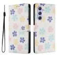 thumbnail image 1 of FOXDOCK Funda Tipo Cartera para Samsung Galaxy A55 con Soporte y Correa – Diseño de Patrones Lindos, 1 of 6