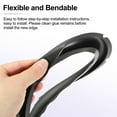 thumbnail image 3 of Uxcell Black 8 Inch Rubber Notch Speaker Edge Surround Big Ring Replacement Parts for Speaker Repair or DIY, 3 of 6