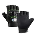 thumbnail image 4 of Luwecf Men's Outdoor Gloves, Fingerless Motorcycle Gloves for Cycling, Hiking, Camping, Label, 4 of 9