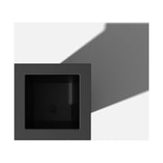 Veradek Brixton Tall 28 Plastic Planter 2-Pack Black