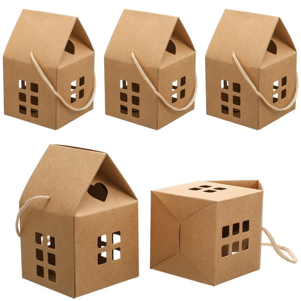 EeaseMX Cajas de dulces de papel de papel de fiesta de 10 piezas de fiesta