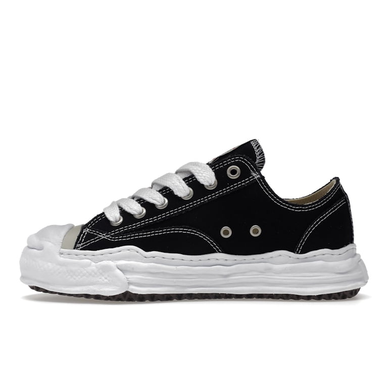 Maison MIHARA YASUHIRO HANK OG Sole ハンク Maison Mihara Yasuhiro Men's Hank OG Sole Canvas Low Black Shoes