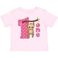 thumbnail image 3 of Inktastic Pink Sloth 1st Birthday Girls Baby T-Shirt, 3 of 5