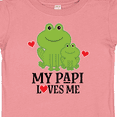 thumbnail image 4 of Inktastic My Papi Loves Me Grandson Frog Boys Baby T-Shirt, 4 of 5