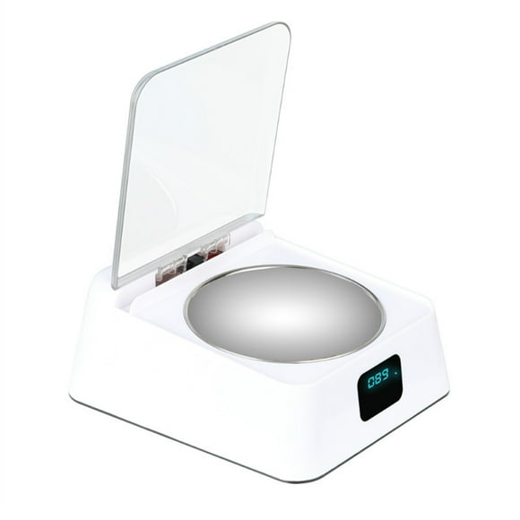 Methold Comedero automático para mascotas, cuenco para gatos, cubierta automática, Sensor de agua, dispensador inteligente a prueba de salpicaduras a Suministros para perros Methold PT000524-00B