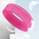 thumbnail image 3 of Diadema deportiva para correr que absorbe la humedad para gimnasio, entrenamiento, rosa, rojo, rojo, 3 of 6