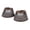 Brown, variant on Shires Arma Hard Over Reach Boots - Durable Hard Shell Impact Protection Bell Boots for Hooves and Heels Black / Full