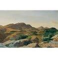 thumbnail image 3 of Carl Schuch 24x17 Black Modern Framed Museum Art Print Titled - Landscape in the Sabiner Mountains (1870), 3 of 5