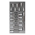 thumbnail image 1 of Juego Dados Con Punta 20piezas 1/2 Medida Gravada Urrea Urrea CH110L, 1 of 3