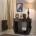 thumbnail image 3 of Furniture of America Reeves Contemporary Console Table, Walnut, 3 of 5