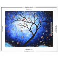 thumbnail image 5 of Art.com Blue Cascade Art Print by Megan Aroon Duncanson, White Frame Wall Art, 29" x 23", 5 of 5