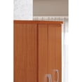thumbnail image 6 of Hodedah Import 3 Door Armoire w/ Clothing Rod, Shelves, & 2 Drawers, Cherry, 6 of 6