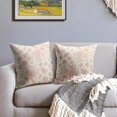 thumbnail image 3 of Sage Green Floral Pillow Covers 18x18 Set of 2 Spring Flower Vintage Chinoiserie Cream Decorative Throw Pillows Outdoor Country Farmhouse Pillowcases Square Cushion Case Decor for Home Sofa Couch Bed, 3 of 6