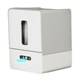 thumbnail image 2 of Tnarru Electric Toilet Paper Holder Automatic Paper Rack Waterproof Wall Mount Toilet Paper Dispenser for Commercial Office Kitchen, Grey, 2 of 8