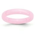 thumbnail image 1 of Ceramic Pink 4mm Polished Band Size 5, 1 of 6