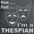 thumbnail image 3 of CafePress - ACTOR/ACTRESS/THESPIAN Women's Dark T Shirt - Women's Traditional Fit Dark T-Shirt, 3 of 4