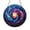 Acrylic 3.5 Inch, variant on Spiral Galaxy Stained Glass Style Suncatcher Window Hanging, Cosmic Nebula Decorative Glass Panel, Deep Space Galaxy Window Art, Celestial Inspired Sun Catcher Ornament for Living Room Window