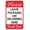 Warning Sign 4, variant on Warning Please Keep Lids Closed Sign 8"x12" - Aluminum Tin Security Decor for Home Business Trash Dumpster Area