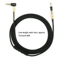 thumbnail image 3 of Cable de conversión de Auriculares, Codo de 3,5 mm Macho a Cable de conversión de Audio de extensión Macho Recto de 2,5 mm, Cable Auxiliar de Audio de 3,5 mm Macho a Macho Cable estéreo Khall XD10733, 3 of 6