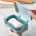 thumbnail image 5 of Miogawg Plastic Travel Toothbrush Holder Case with Cover, Portable Travel Toothbrush Cup, Storage Container for School Camping Business Trip Bathroom, 5 of 6