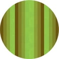 thumbnail image 1 of Ahgly Company Machine Washable Indoor Square Transitional Dark Yellow Green Area Rugs, 3' Square, 1 of 7