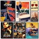 thumbnail image 2 of Póster de películas clásicas Érase una vez en Hollywood, impresiones de películas divertidas, pintura en lienzo, arte de pared, imágenes, decoración moderna para la habitación del hogar, 2 of 5