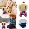 thumbnail image 2 of Soft Bomberman Toy Cute Huggable Stuffed Bomb Character For Kids Gamers Collectors Durable And Comfortable, 2 of 4