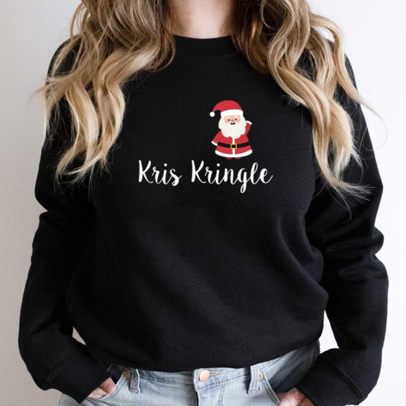 Vintage Kris Kringle Funny Christmas St. Nick Claus Holiday Graphic - Funny Gift for Him SW002 Unisex Sweatshirt, Up to Size 5XL