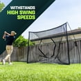 thumbnail image 5 of GoSports 10 ft x 7 ft PRO Golf Practice Hitting Net - Personal Driving Range for Indoor or Outdoor Practice, 5 of 6