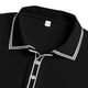 thumbnail image 4 of pstuiky camisas de manga larga para hombre, Camiseta de manga larga con solapa y botones de color liso para hombre Tops casuales para hombres xl, 4 of 7