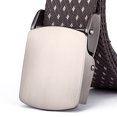 thumbnail image 4 of Men Belt Nylon Fashion Alloy Work Belt Web Belt with Automatic Slide Buckle, 4 of 10