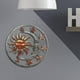 thumbnail image 1 of Placa de Decoración Escultura de Sol, Estrella para El Baño Del Jardín Del Hogar Marrón Macarena escultura para colgar en la pared, 1 of 8
