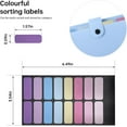 thumbnail image 2 of 8 Pockets Expanding File Folder, Accordion File Organizer with Colorful Labels, Cute Folders for Documents, Portable File Folder Organizer for School Office Supplies, Letter Size, Blue, 2 of 6