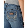 thumbnail image 4 of Wrangler Women's Retro Medium Wash Low Cut Sadie Bootcut Jeans - 112328359 30W x 34L, 4 of 4