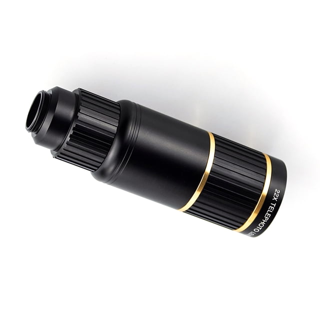 Lente 22x Kit de Teleobjetivo de Teléfono Con Titular de Teléfono Lente Clip de Té de Timbre Mínimo de Tela de Limpieza Mini Trypode Para Caminatas Camping Wildlife