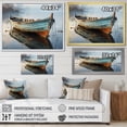 thumbnail image 4 of Designart "Boat peaceful Waterscapes I" Transportation Canvas Wall Art, 4 of 5